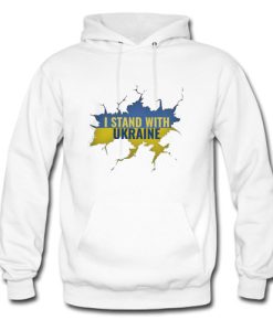 I Stand With Ukraine- Hoodie- AI