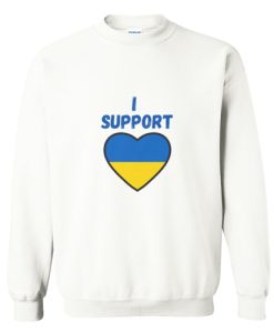 I Support Ukraine Sweatshirt AI