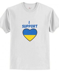 I Support Ukraine T Shirt AI