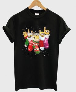 Minions Christmas T Shirt AI