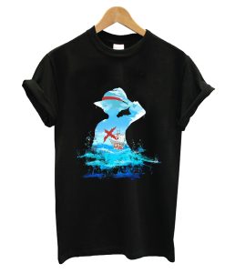 One Piece Strawhat on Sea T-Shirt AI