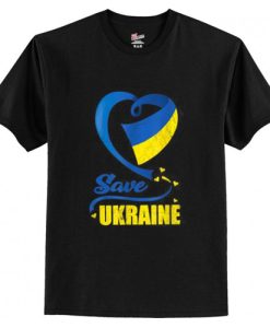 Save Ukraine T Shirt AI