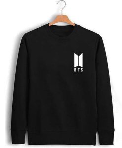 BTS Pocket Print Logo Sweatshirt AI