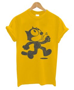 Felix The Cat – Retro Faded Design T-Shirt AI