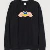 Love Ukraine Sweatshirt AI