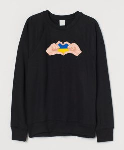 Love Ukraine Sweatshirt AI
