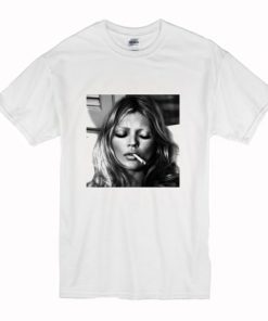 Kate Moss Smoking T-Shirt AI