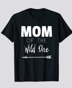 Mom Of The Wild One T-Shirt AI