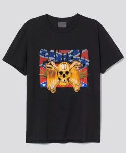 Pantera Rebel Flag T Shirt AI