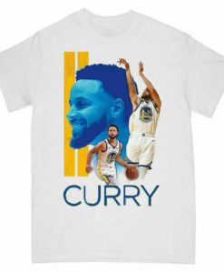 Curry Colorful Face T-shirt AI