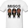 Hip Hop MIGOS Band Cartoon T-shirt AI