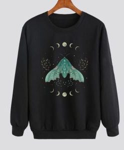 Luna and Moth Sweatshirt AI