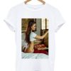 Sexy Pizza Girl On Bed Tshirt AI