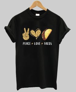 Peace Love Tacos T-shirt AI