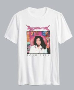 Vintage Bjork 1996 Post Tour T Shirt AI