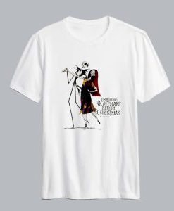 Vintage Nightmare Before Christmas T Shirt AI