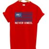 Washington Capitals Never Kneel T Shirt AI