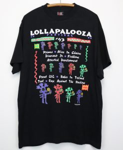 1993 Lollapalooza T Shirt AI