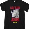 Lady Gaga Official Horns Black T-Shirt AI