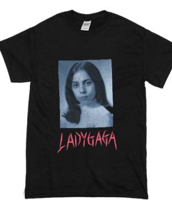 Lady Gaga School Photo T Shirt AI