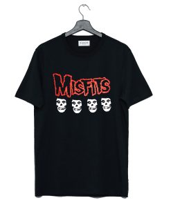 Misfits 4 Skull Logo T-Shirt AI