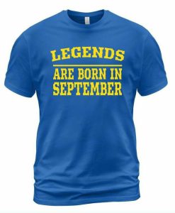 Legends September T-shirt AI