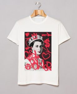 Queen Elizabeth II Platinum Jubilee T-Shirt AI