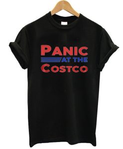 panic at the costco t shirt black