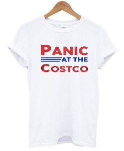 panic at the costco t shirt white