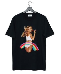 Album Merch Tour Mariah Carey Rainbow Shirt AI