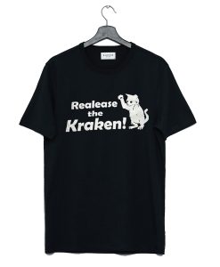 Release The Kraken Cat T Shirt AI