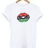 African Lips Flag Black History Month T Shirt AI