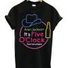 Alan Jackson It’s Five O’Clock Somewhere T-Shirt AI