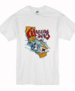 Grateful Dead Vintage Surfing 1987 T Shirt AI