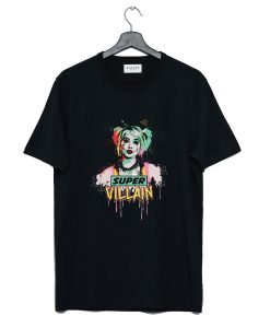 Harley Quinn Super Villain T Shirt AI