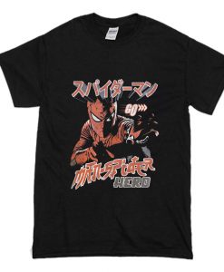 Japanese Man Spider Spider-Man T Shirt AI