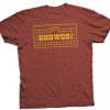 Led Zeppelin 1973 SHOWCO Crew North American Tour Staff T Shirt Back AI