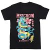 Msicrow Flower Dragon T-Shirt Back AI