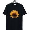 Sunflower Jeep T Shirt AI