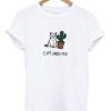 Cat And Me Cactus T Shirt AI