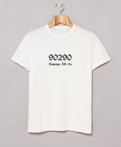 90290 Topanga Los Angeles California T-Shirt AI