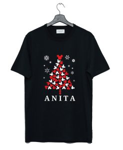 Anita Disney Mickey Christmas T-Shirt AI