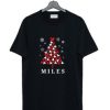 Miles Disney Mickey Christmas T-Shirt AI