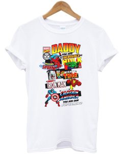 Daddy You are My Superhero Fathers Day Gift T-Shirt AI